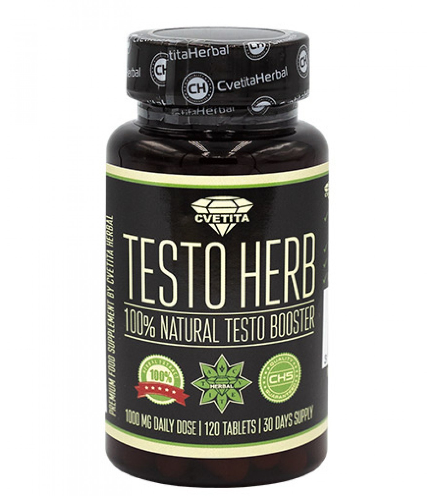 CVETITA HERBAL - Testo Herb / 120tabs.​